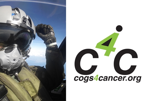 Image forFighter pilot endorses Cogs4Cancer as epic 2017 route is confirmed